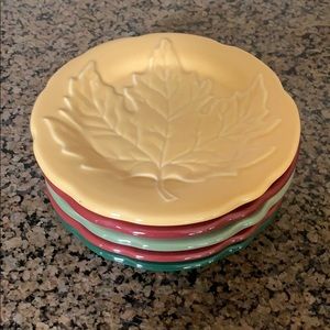Longaberger Falling Leaves 🍁 small plates